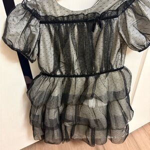 Janie and Jack Black  Kids Dress